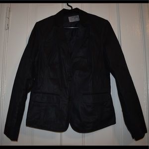 Navy Blue and Black Jacket